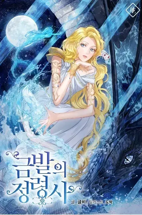 Couverture du roman The Golden Haired Elementalist