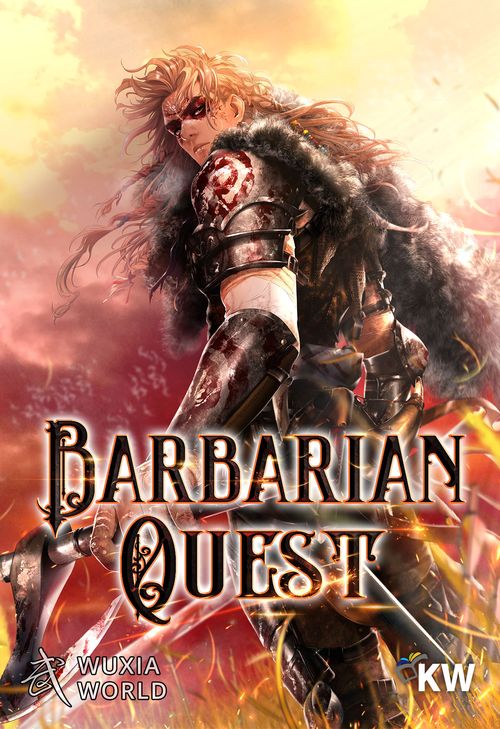 Couverture du roman Barbarian Quest