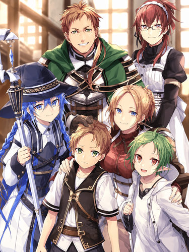 Couverture du roman Mushoku Tensei (LN)
